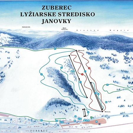 Wellness Drevenica Zuberec, 3 Apartmany, 2 Studia, Tatranske Stity Z Terasy Exterior foto
