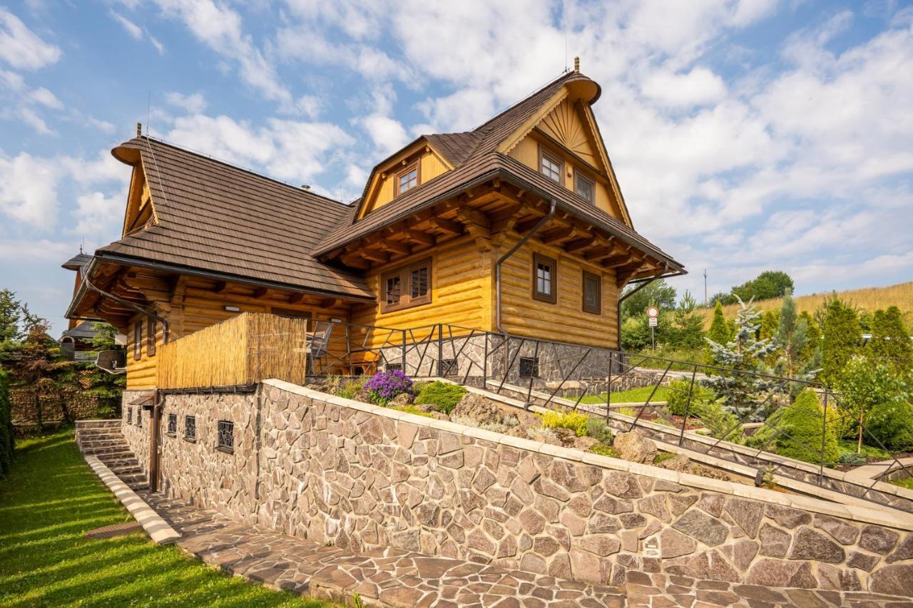 Wellness Drevenica Zuberec, 3 Apartmany, 2 Studia, Tatranske Stity Z Terasy Exterior foto
