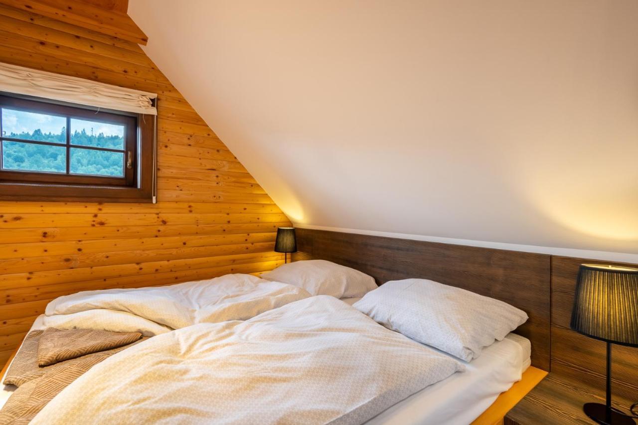 Wellness Drevenica Zuberec, 3 Apartmany, 2 Studia, Tatranske Stity Z Terasy Exterior foto