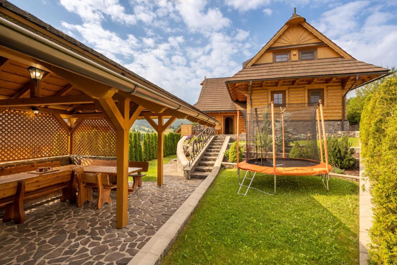 Wellness Drevenica Zuberec, 3 Apartmany, 2 Studia, Tatranske Stity Z Terasy Exterior foto